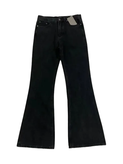 Blugi Balenciaga Black Flared Denim