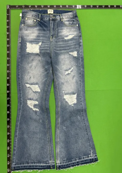 Blugi Ripped Flared