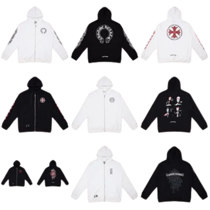 Chrome Hearts Zip Hoodie