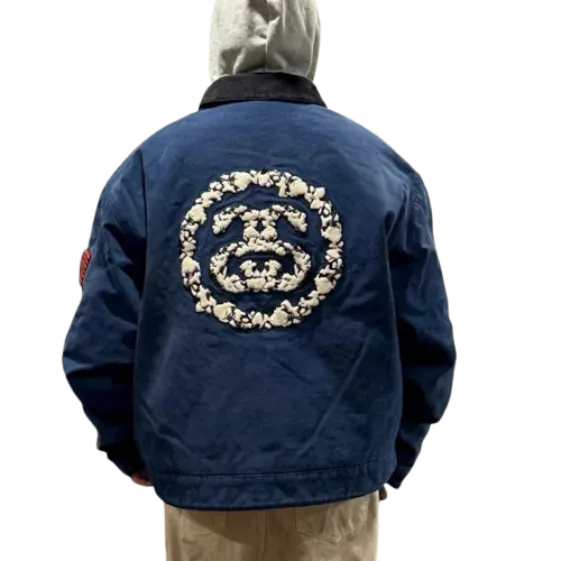 Stussy x Denim Tears Canvas Denim Jacket