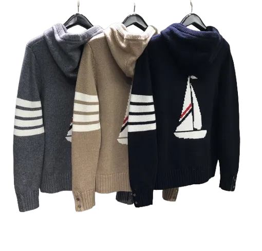 Thom Browne Zip Hoodie