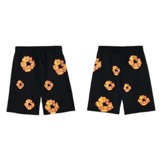 Denim Tears Flames Shorts