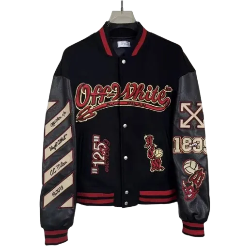 Off White Varsity Jacket