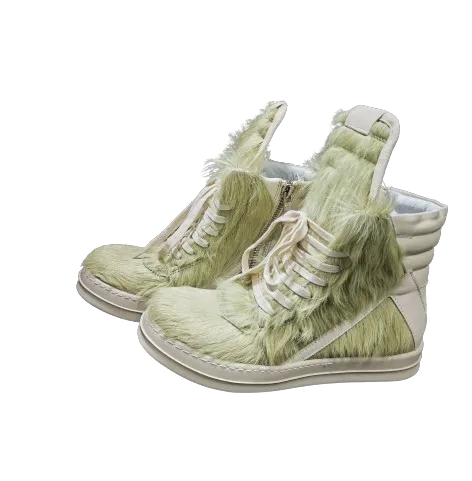 Rick Owens Hair Geobaskets Sneakers