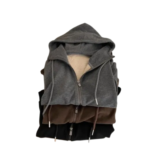 Korean Zip Hoodie