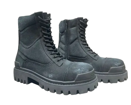 Ghete Balenciaga Distressed Strike