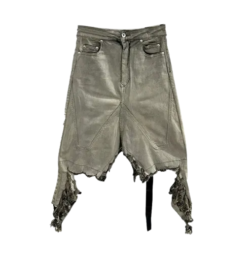 Rick Owens Ripped Shorts