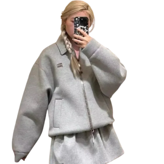 Miu Miu Zip Hoodie