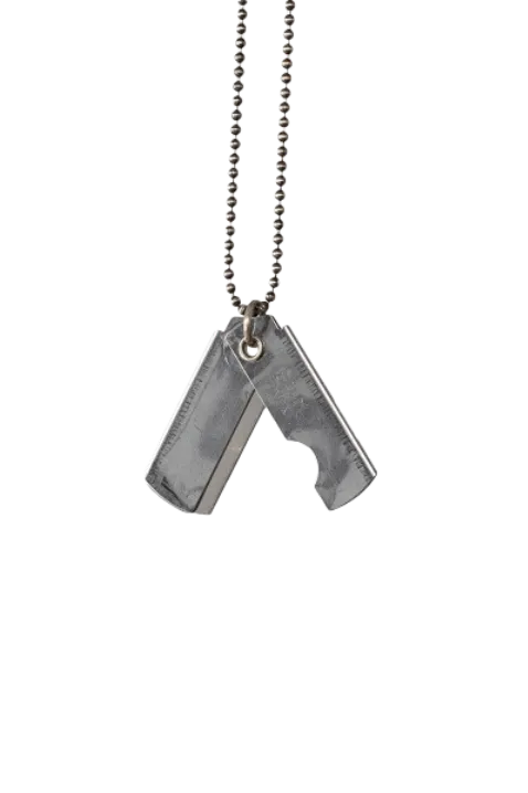 Carol Christian Poell Razor Necklace