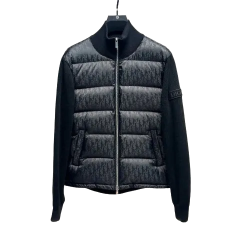 Dior Oblique Wool Knit Jacket