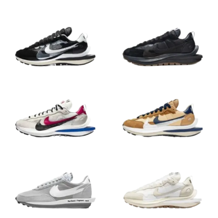 Nike x Sacai x VaporWaffle Sneakers