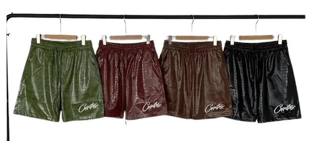 Pantaloni scurți Corteiz Lether