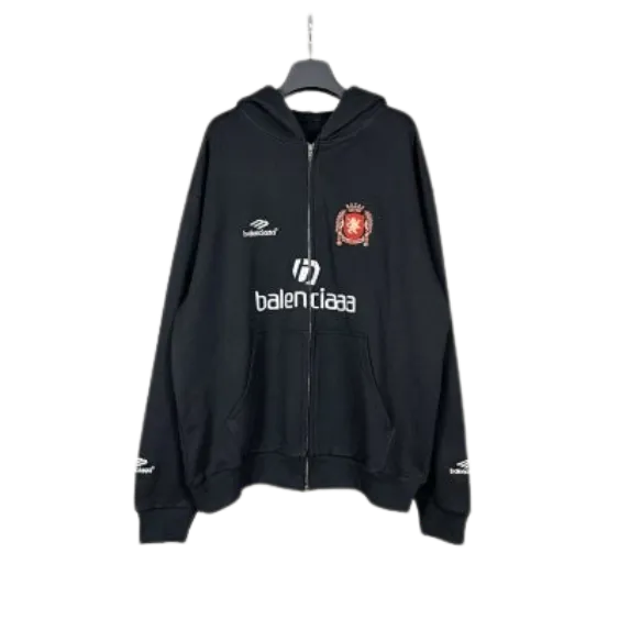 Balenciaga Football Zip Hoodie