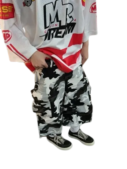 Pantaloni scurți Camo