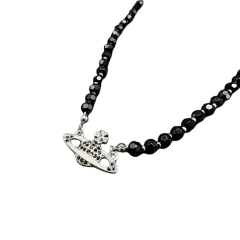 Vivienne Westwood Obsidian Necklace