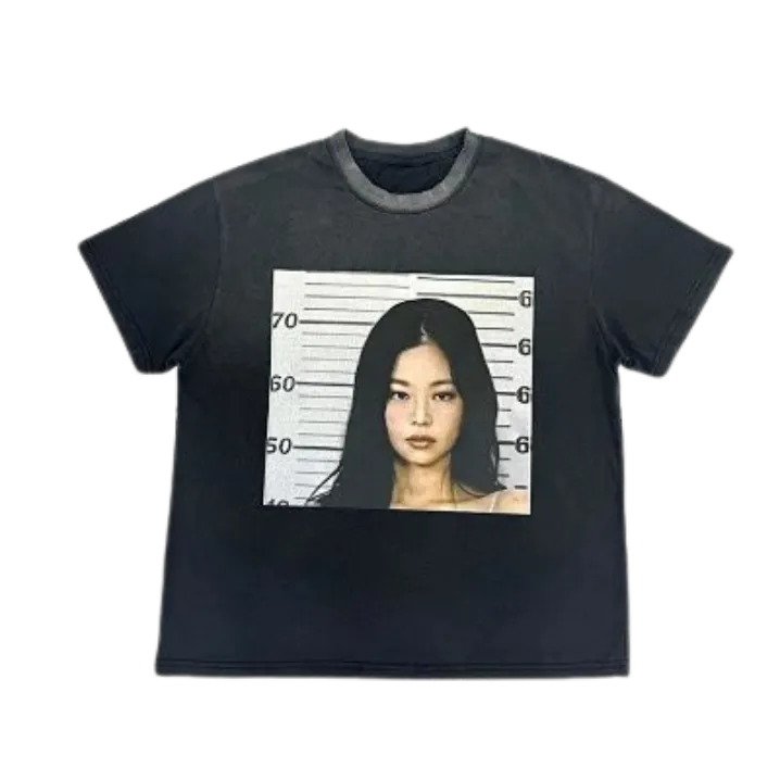 Jennie Kim Mugshot T-Shirt