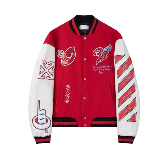 Off White Varsity Jacket