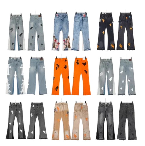 Chrome Hearts Flared Jeans