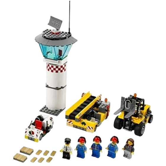 Set de construcție China City Series Cargo Airport LEGO