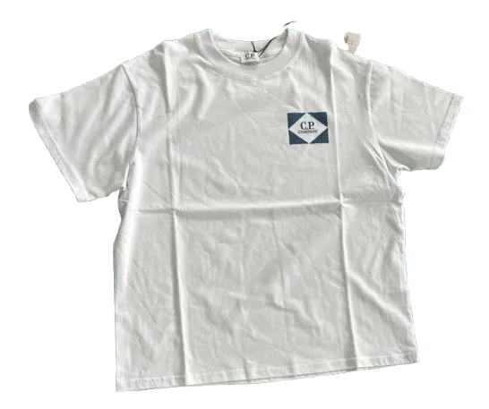 C.P. Company White T-Shirt