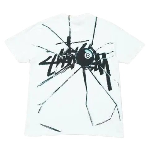 Stussy Back Cracked Ball T-Shirt