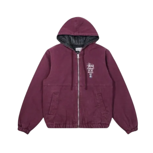 Hanorac cu fermoar Stussy