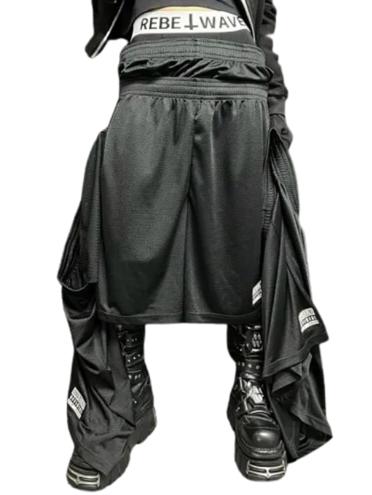 Pantaloni scurți Hood by Air Annabolina x Anonymous Black Club