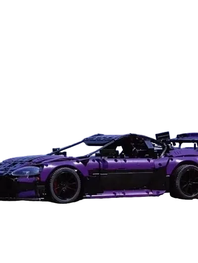 Purple Aston Martin GT3
