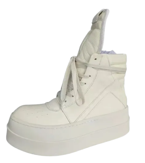 Adidași Rick Owens Double Platform Geobaskets