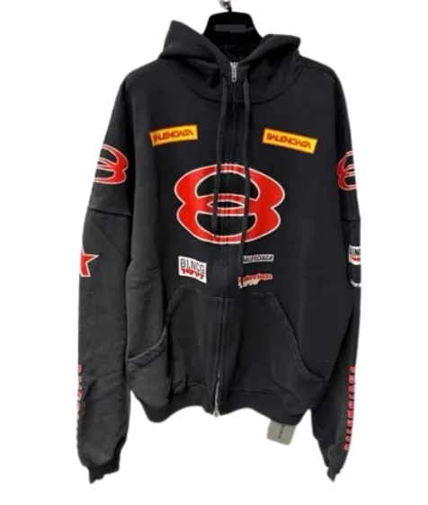Hanorac cu fermoar Balenciaga