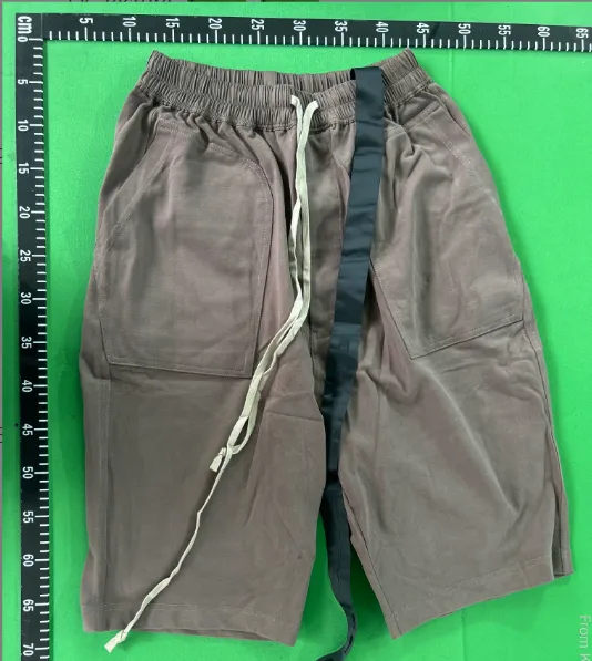 Pantaloni scurți Rick Owens Drawstring Bermuda