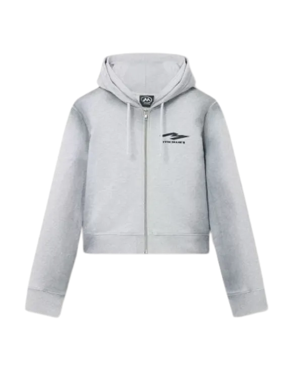 Mowalola Cropped Zip Hoodie