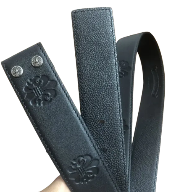 Chrome Hearts Leather 9 Belt
