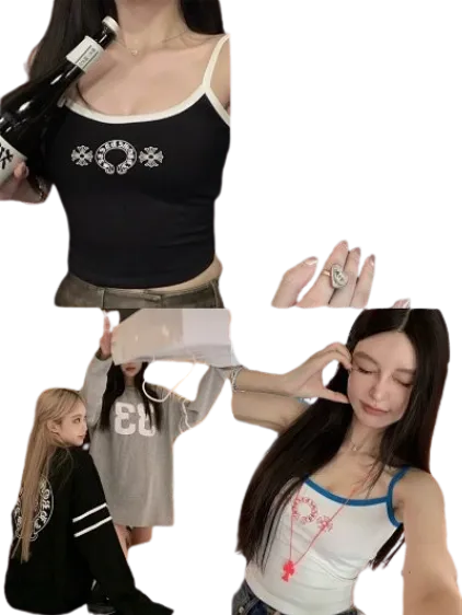 Maiou Chrome Hearts Top