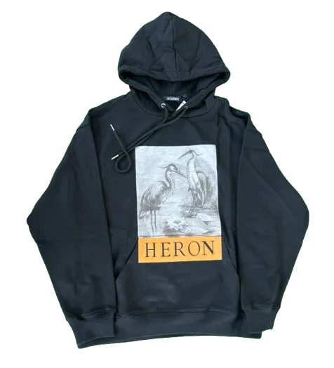 Black Heron Hoodie