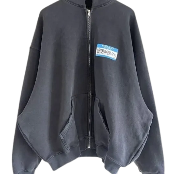 Vetements Hello Hoodie
