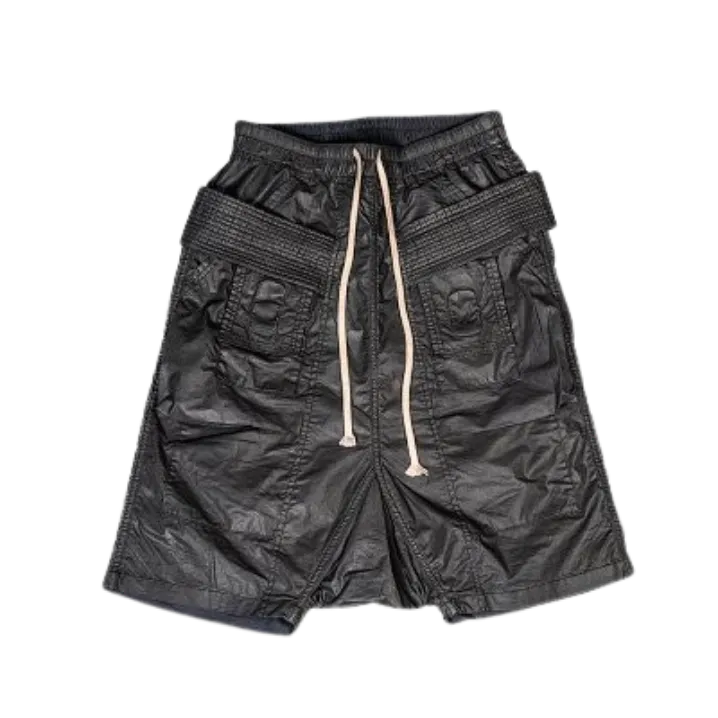 Rick Owens Waxed Bela Shorts