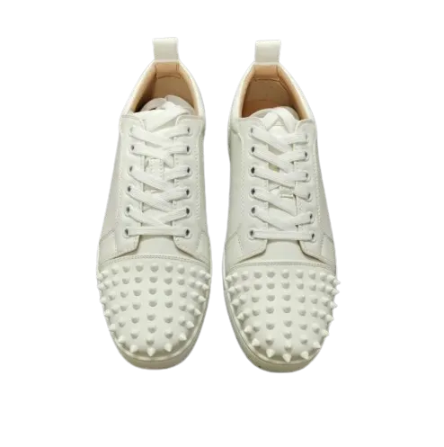 Louboutin Spike Leather Low Sneakers