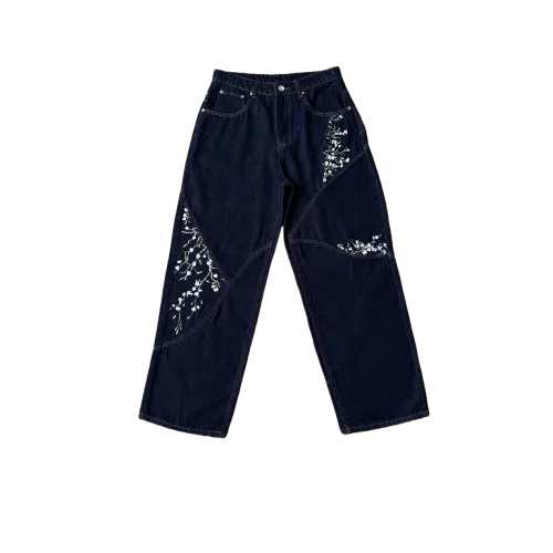 Derschutze "Blossom" Raw Jeans