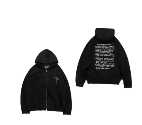ERD Crucifix Christian Hoodie