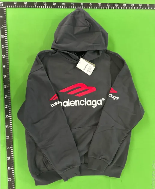 Balenciaga Embroidered Logo Hoodie