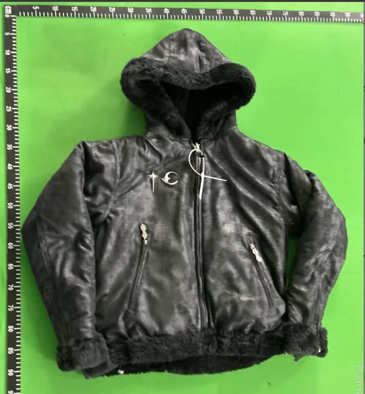 Jachetă Thug Club Fur Reversible Leather