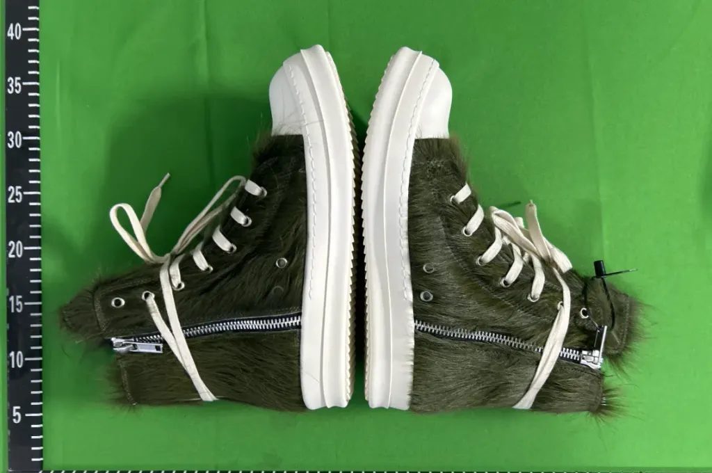Rick Owens Hair Ramones Sneakers