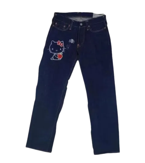 Evisu Hello Kitty Jeans