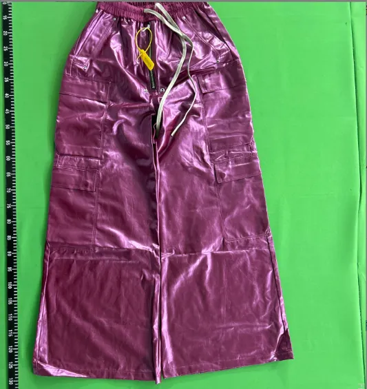 Pantaloni lungi Rick Owens Cargo Fucshia