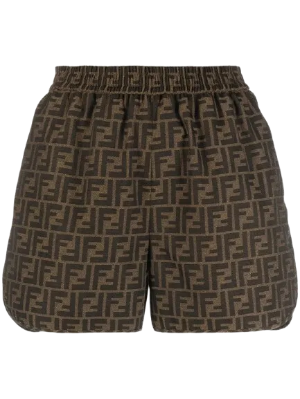 Fendi Monogram Shorts