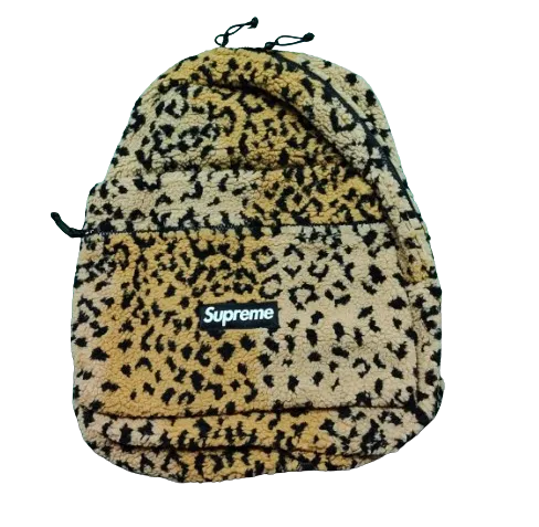 Supreme Leopard Backpack