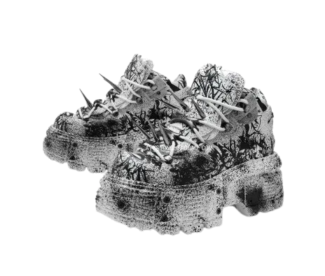 New Rock Metal Rivet Boots