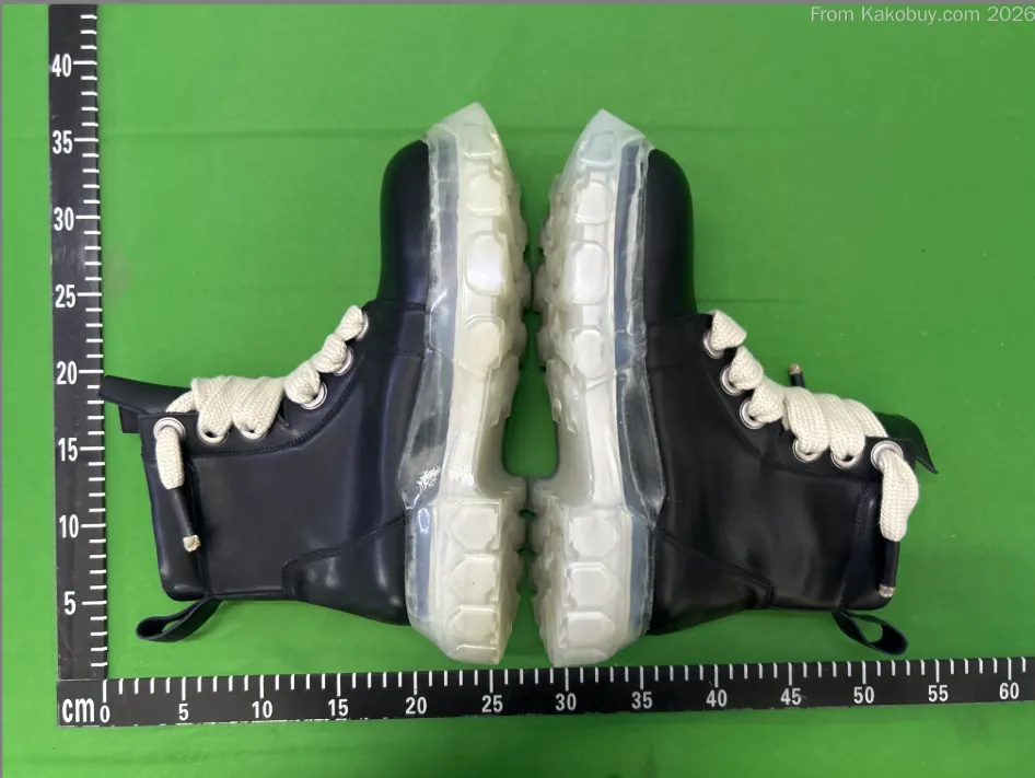 Rick Owens Jumbo Laces Tractor Boots