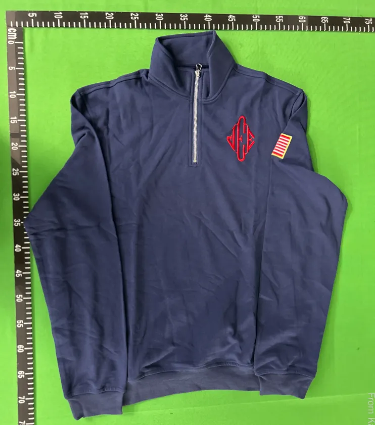 100% Cotton Epstein Quarter Zip Hoodie